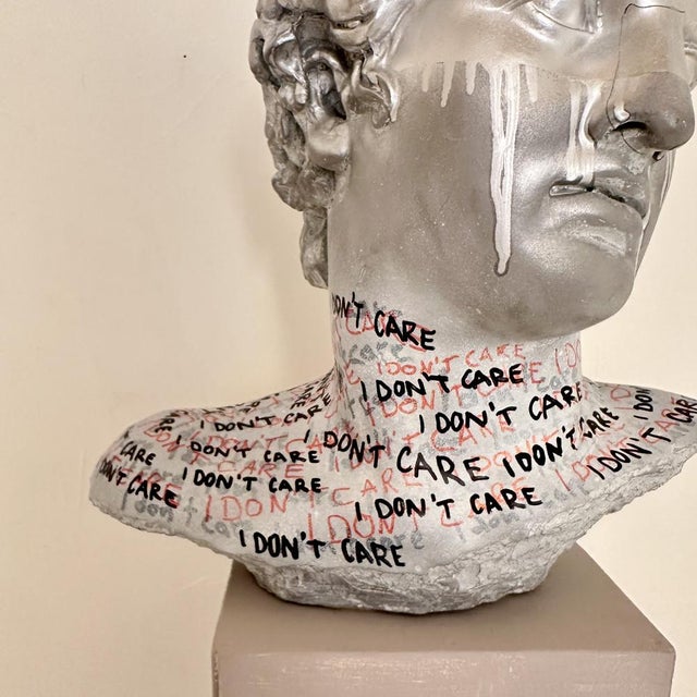 Felix Bachmann, Pop Art Bust, 2024, Concrete For Sale - Image 14 of 17