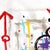 Tokyo Confetti Cupcake - Original Pop Street Art Acrylic Painting on Newspaper by Gary John For Sale - Image 4 of 6
