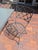 Black Mid-Century Wrought-Iron Patio Set For Sale - Image 8 of 11