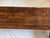 Antique Early American Americana Primitive Plank Wood Farm Bench, 19th Century For Sale - Image 17 of 18