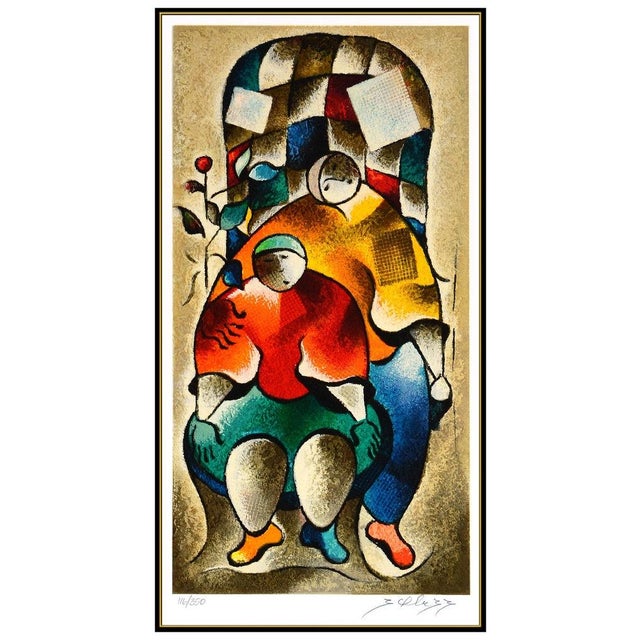 Impressionist Late 20th Century Harmony in Moments, David Schluss For Sale - Image 3 of 6