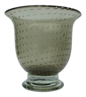 Italian Bubble Art Glass Urn