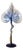 Decorative Blown Glass Flower by Per Linnemann-Schmidt, 1980s For Sale
