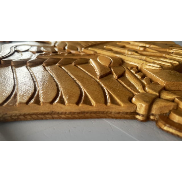 Wooden Eagle, Cross and Shield Sculptures, 1910s, Set of 4 For Sale - Image 4 of 13