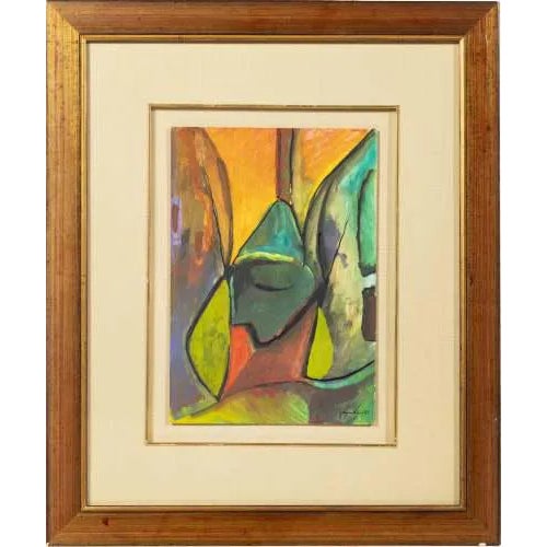 Seixas Cruise, Composition, Watercolor on Paper For Sale