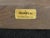 Wood Vintage Impressionist Style Scenery Oil Painting by Baker 1967 Framed by SPELLMAN's Inc., Fort Walton Beach, Flo. For Sale - Image 7 of 7
