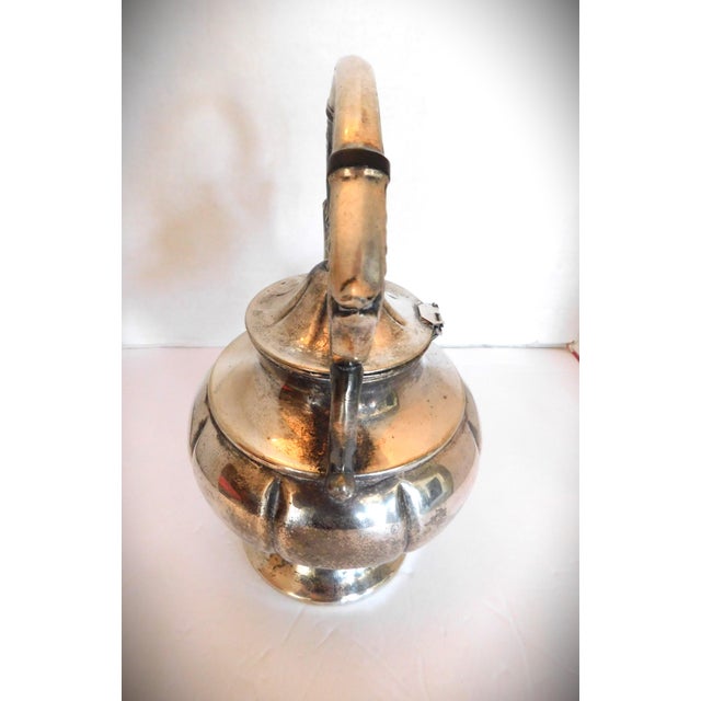 Silver Antique Silver on Copper Late 19th Century Coffee Pot For Sale - Image 8 of 8