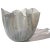 Abstract Venini Bianconi Murano Signed Taupe Gray Opal White Zanfirico Italian Art Glass Fazzoletto Vase For Sale - Image 3 of 6