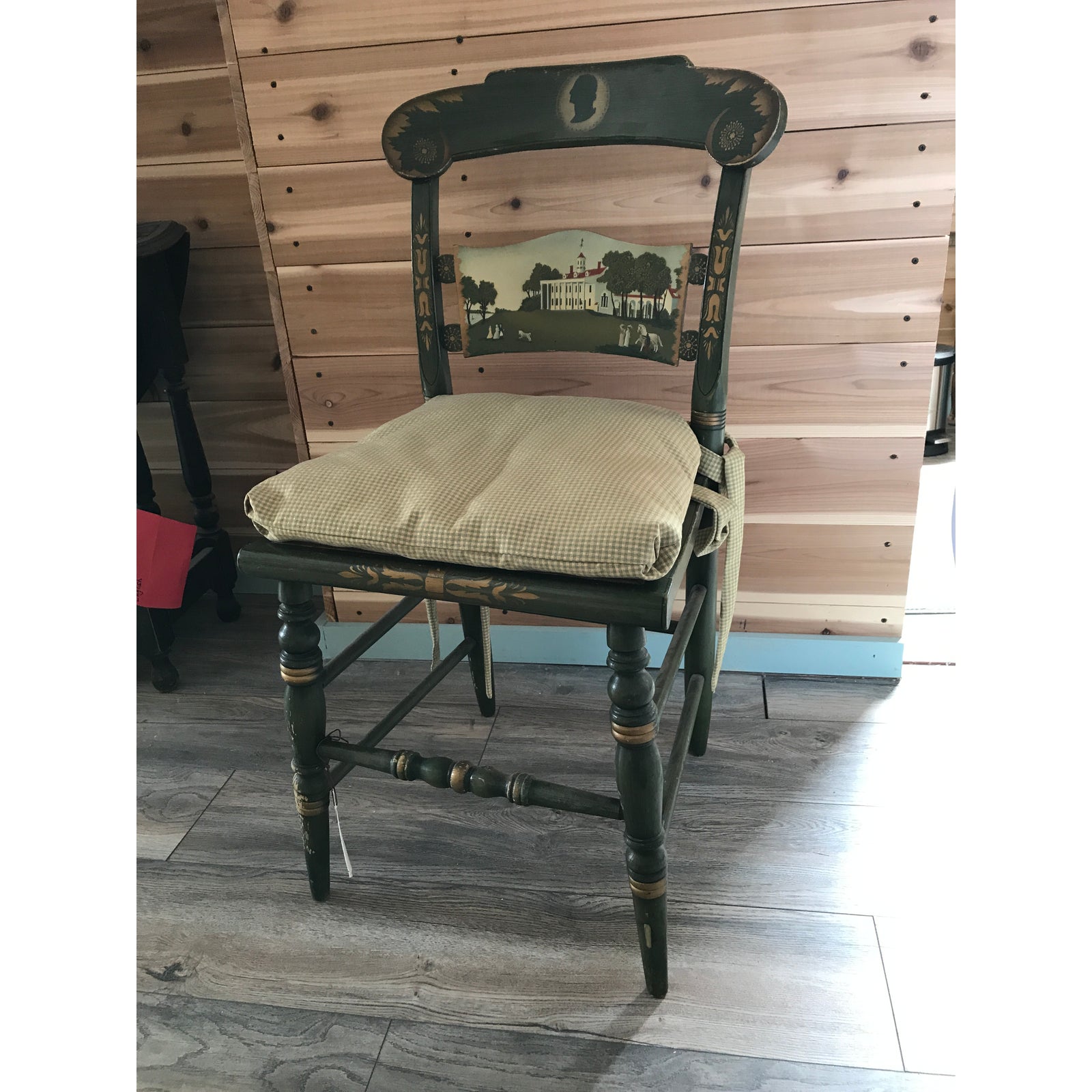 Hitchcock Ltd. Hand Painted Mount Vernon Chair Chairish