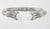 2020s 2020s Konstantino Cuff Sterling Silver 925 18k Gold 750 Natural Cultured Pearl Filigree Hinged One Size Opens For Sale - Image 5 of 5