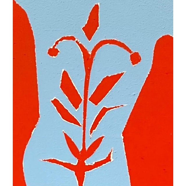 1990s Alexandre Schaller, Vital Bonds, Acrylic on Canvas, 1990s For Sale - Image 5 of 9