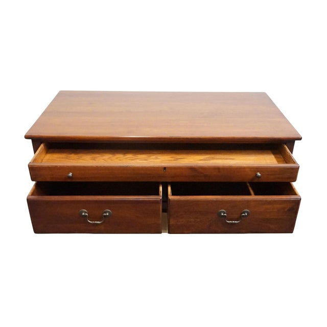 Lexington Furniture Bob Simpson Solid Cherry Contemporary Traditional 44" Accent Coffee Table 0833-952 For Sale - Image 12 of 15