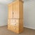 Wood Antique English Pine Linen Press / Wardrobe - Circa 1890 For Sale - Image 7 of 18