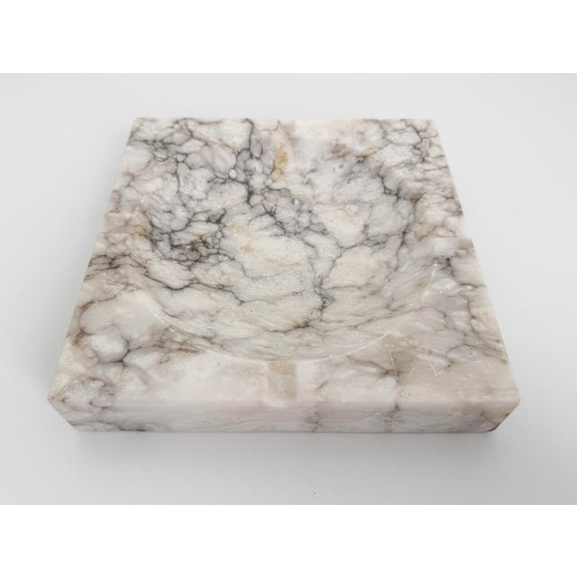 Large Italian Alabaster Ashtray Catchall For Sale In Sacramento - Image 6 of 10