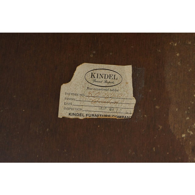 Kindel Cherry Tiered Lamp Table For Sale - Image 12 of 12