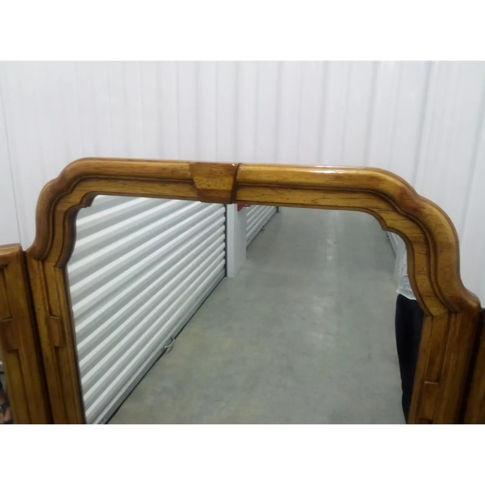 1980s Drexel Heritage Chartwell Tri-Fold Large Mirror | Chairish