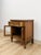 MCM Transitional Nightstand With Iron Grate Doors Single Drawer Vintage Ornate For Sale - Image 9 of 10
