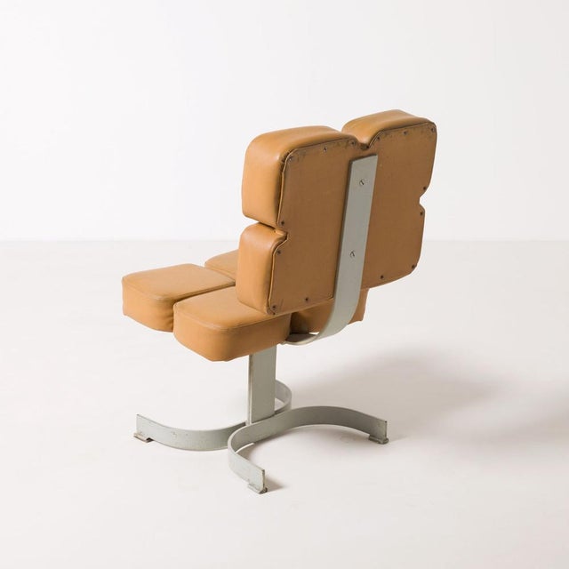 Gray Vintage Brutalist Chair, 1970s For Sale - Image 8 of 18