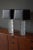 Pair of Stacked Lucite Lamps in the style of Karl Springer, ca. 1970. Beautiful condition lamps include custom black...