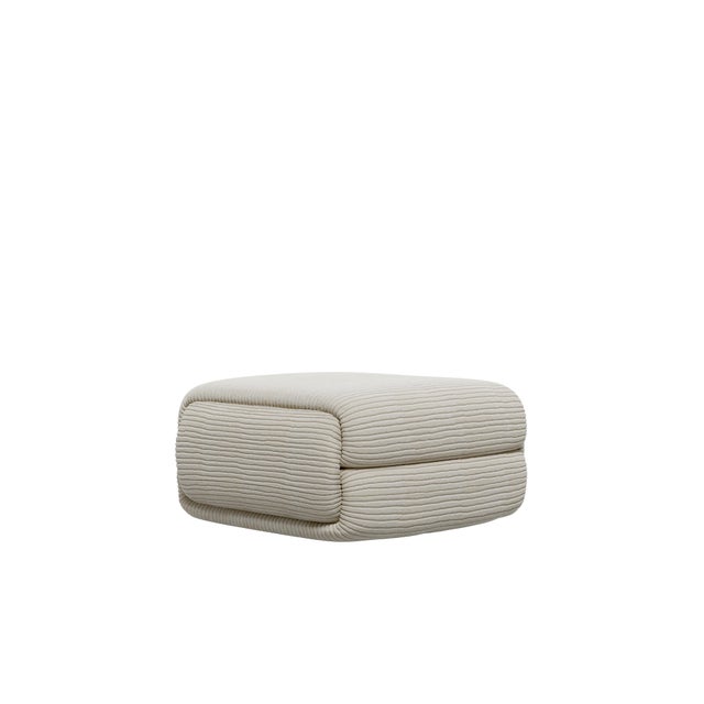 Cream Elsa Ottoman by Ottiu For Sale - Image 8 of 8