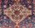 Antique Persian Karajeh Rug With Geometric Medallions in Green, Blue, and Red 5'2 X 7'10 For Sale - Image 9 of 14