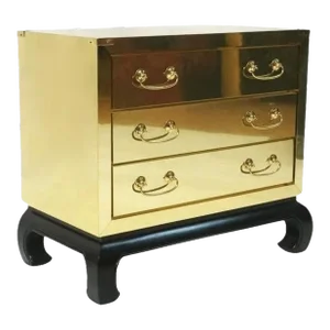 Brass-Clad Chests in Manner of Sarreid Ltd., Circa 1970s