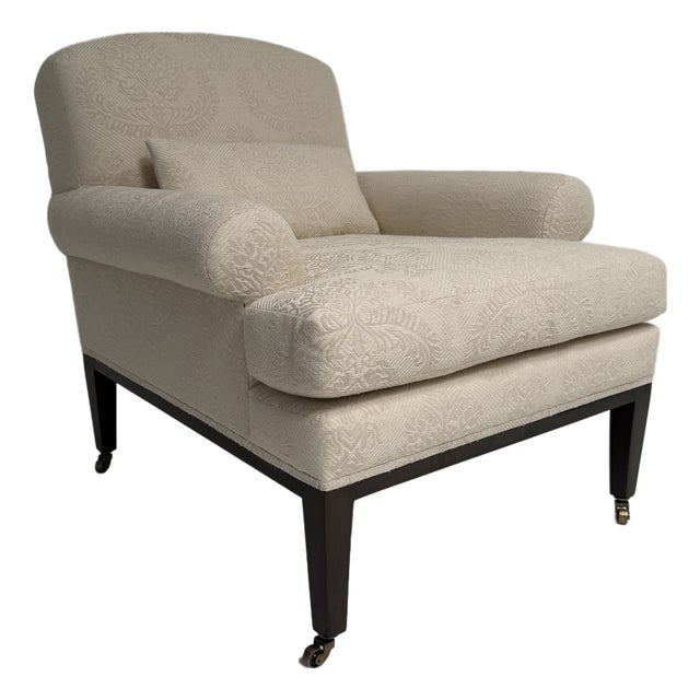 Classic Gentleman's Arm Chair- Rive Gauche Armchair For Sale