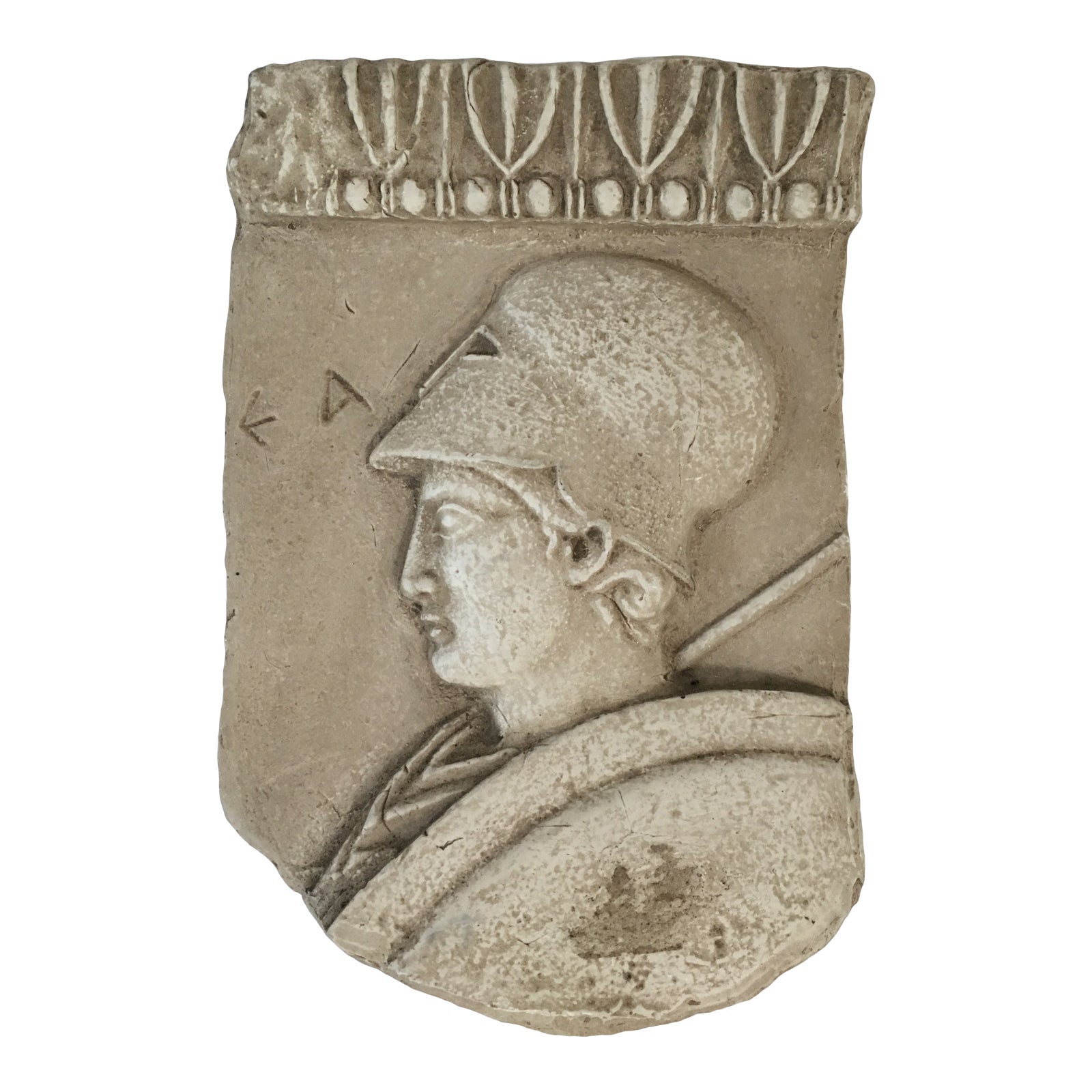 Vintage Roman Wall Plaque Fragment Chairish