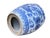 10" Chinese Blue White Porcelain Double Dragons Round Shape Stand Display Art For Sale - Image 13 of 18