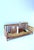 Wood Wicker Bamboo Wall Shelf, Circa Mid to Late 20th Century For Sale - Image 7 of 10