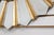 Gold Friedman Brothers Round Modern Sunburst Gold & Silver Mirror For Sale - Image 8 of 13