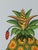 Pineapple Fruit Modern Botanical Paintings by Cynthia Geyer For Sale In Atlanta - Image 6 of 7