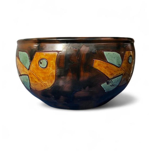 Signed 2 x Henk Potters, Oisterwijk, Netherlands, 1970/80s, pair of ceramic objects. Large objectHeight 38Depth 27 cm...