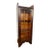 Antique Edwardian Arts & Crafts Narrow Glazed Bookcase C. 1910 For Sale