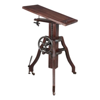 Adjustable Pedestal Century Studio Camera Stand For Sale