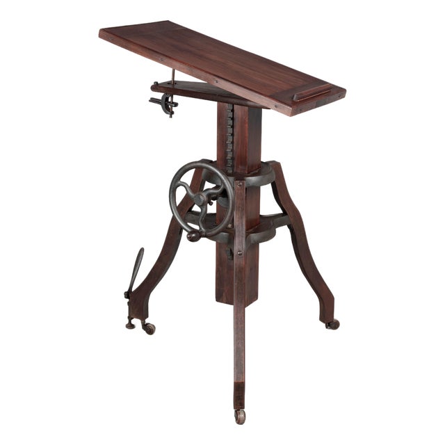 Adjustable Pedestal Century Studio Camera Stand For Sale