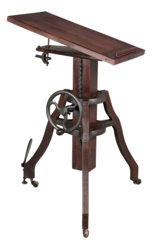 Adjustable Pedestal Century Studio Camera Stand