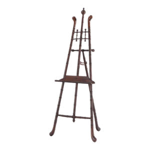 Circa 1940s French Faux Bamboo Artist Easel