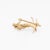 Vintage 14k Gold Kinetic Figural Skier Charm for a Bracelet For Sale - Image 10 of 11