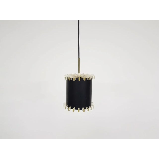 Small Mid-Century Pendant Lamp Attributed to Raak, 1960s For Sale - Image 6 of 9