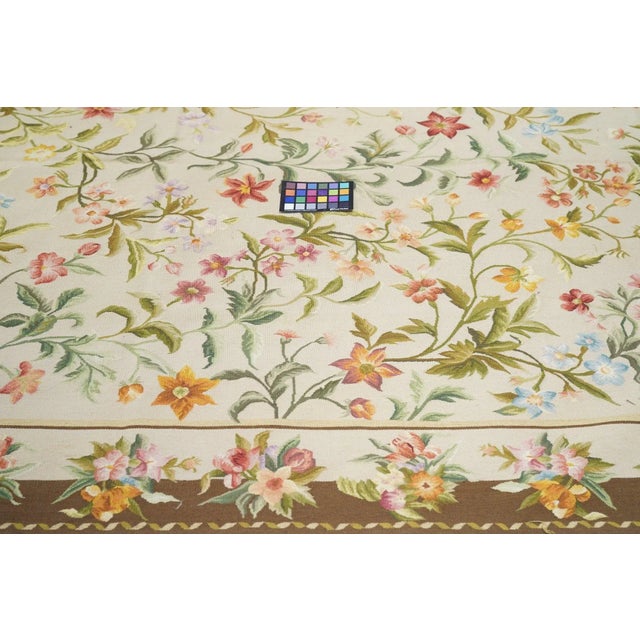 Aubusson Design Tapestry 6'0'' X 9'2'' For Sale - Image 11 of 11