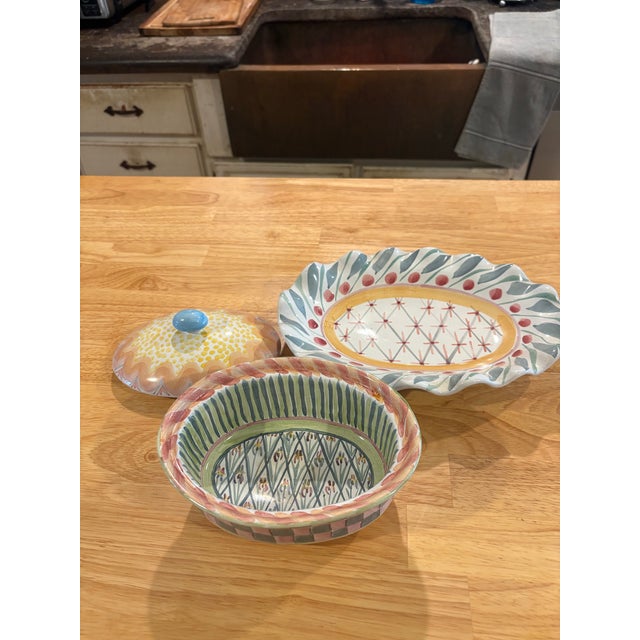 I received them when I got married as a gift from a very special friend. This three-piece set was discontinued in 1991 to...