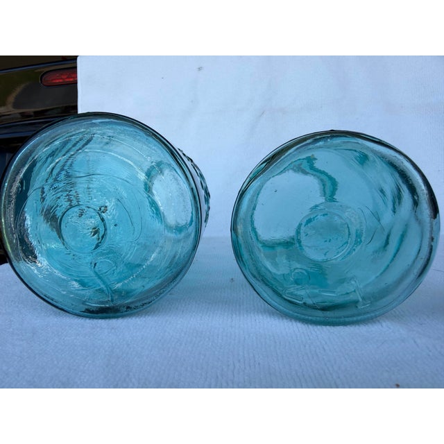 Aqua Antique Ball Mason Jars For Sale - Image 8 of 8