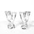 Pair of Mid-Century Modernist Sculptural Crystal Candelabras Signed Daum For Sale In New York - Image 6 of 12