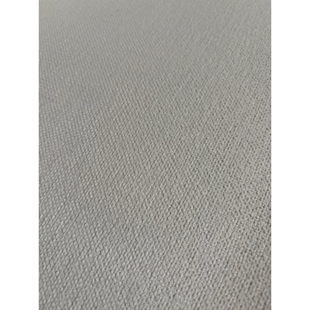 Rh Ellison Track Arm Dining Armchairs Set of 4 – Natural Performance Linen Weave With Casters For Sale - Image 10 of 10