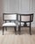 White Pair of Swedish Empire Chairs, Early 19th Century For Sale - Image 8 of 9