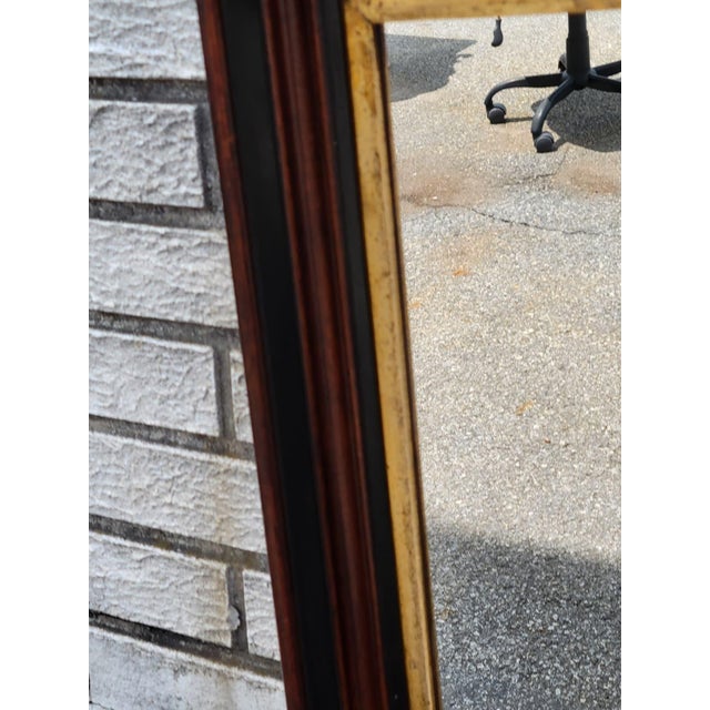 Antique 19th Century American Walnut Mirror Federal Style Gold Gilt Frame For Sale - Image 14 of 18