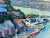 Realism Howard Behrens Sausalito Limited Edition Signed and Numbers Serigraph Print Cxxxix-Clxxv(138/175) For Sale - Image 3 of 9