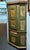 Late 18th Century Swedish Blue-Green Painted Folk Art Corner Cabinet For Sale - Image 4 of 18