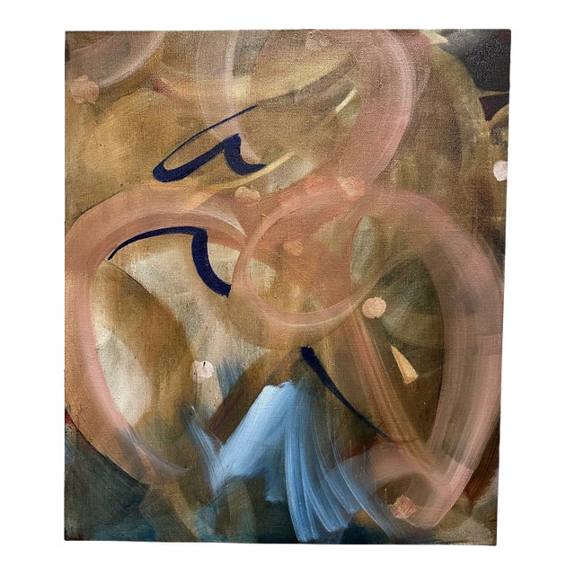 Untitled Abstract Oil on Linen From the Series "Remembering" For Sale